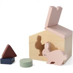 Maison à formes en bois lapin Mrs. Rabbit