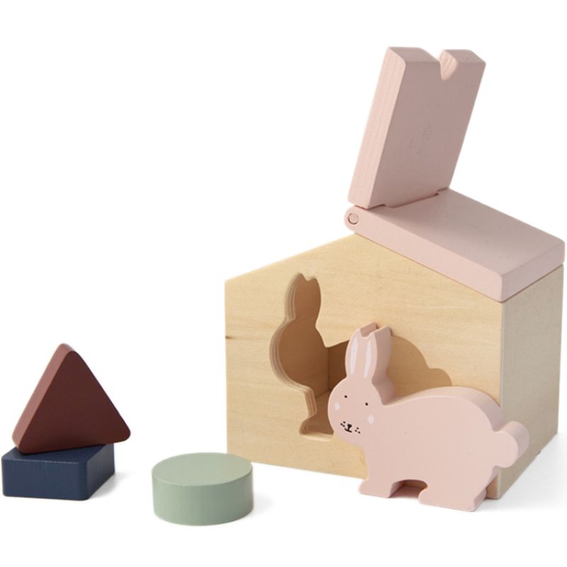 Maison à formes en bois lapin Mrs. Rabbit Trixie