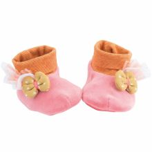 Chaussons roses Les Tartempois (0-6 mois)   par Moulin Roty