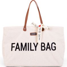 Sac à anses Family bag Teddy écru - Childhome