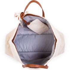Sac à anses Family bag Teddy écru