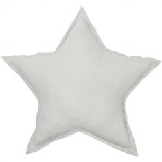 Coussin étoile gris (45 cm)