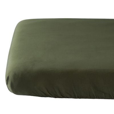 Drap housse Satin Cyprès (60 x 120 cm)  par Kadolis