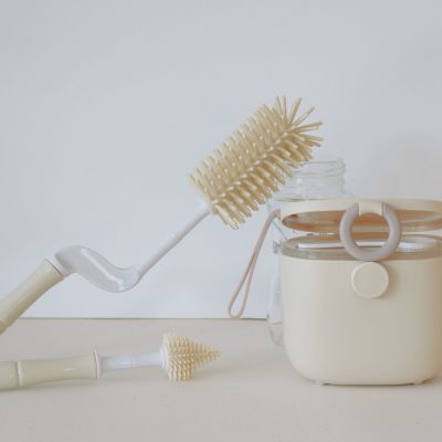 Goupillon avec rince tétine Dune