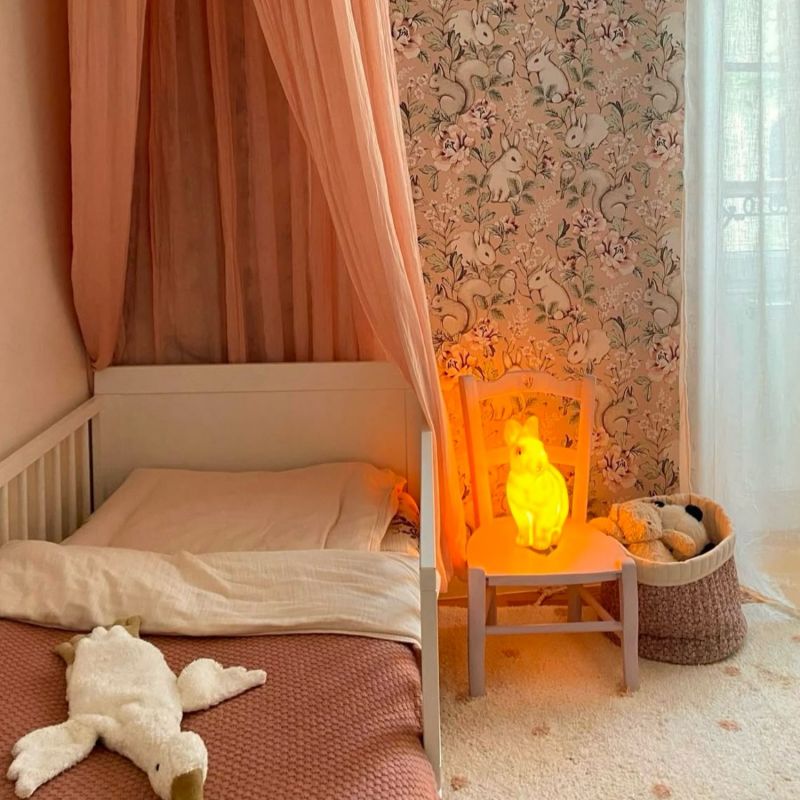 Veilleuse lapin blanc Egmont Toys Ambiance 7