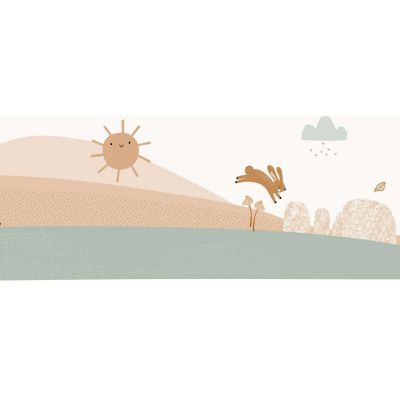 Frise papier peint Edgar le Renard