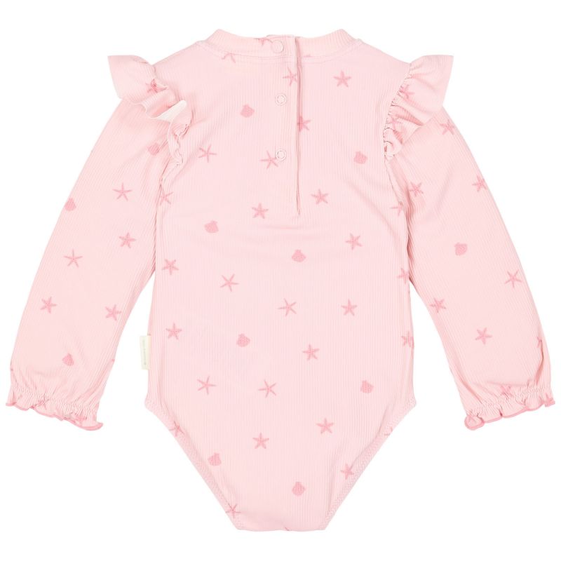 Maillot de bain manches longues 1 pièce à volants Dreamy Seashells (6-12 mois) Little Dutch Produit 2