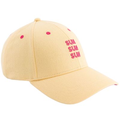 Casquette enfant Sun Sun Sun jaune (9-24 mois)