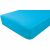 Variation turquoise du produit Drap housse jersey turquoise (60 x 120 cm) de la marque Domiva