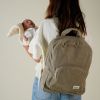 Sac à dos à langer Nomade Beige BEBEL Ambiance 1