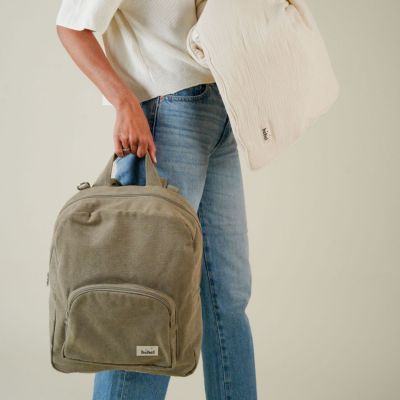 Sac à dos à langer Nomade Beige