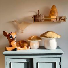 Petite lampe veilleuse champignon Mokka