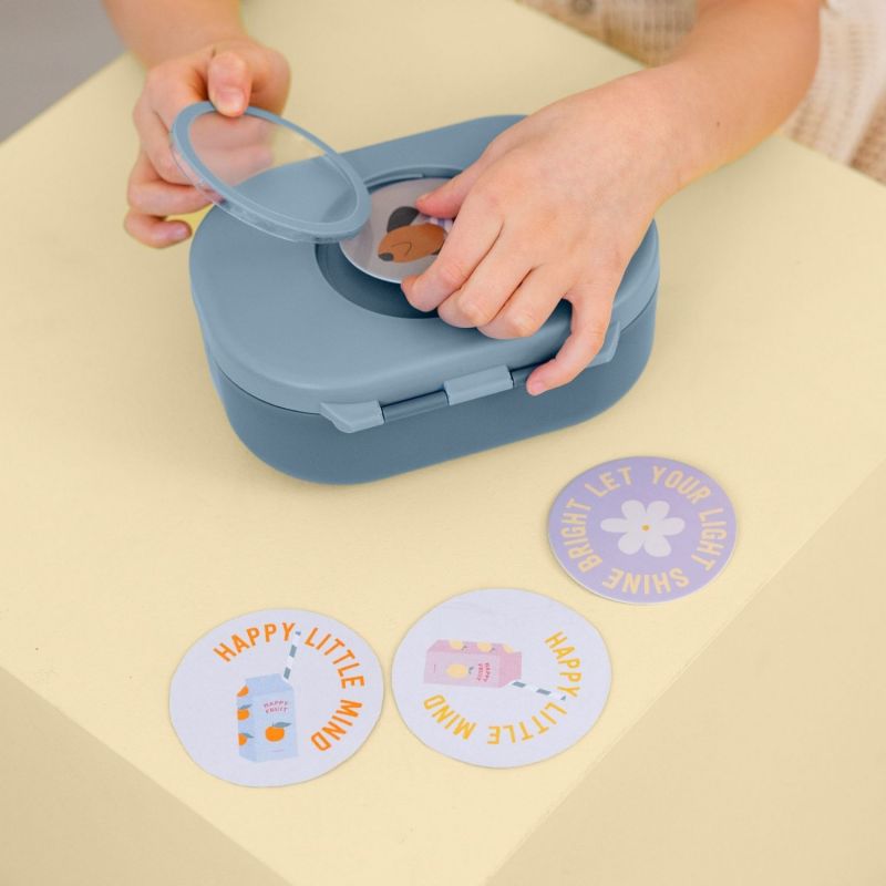 Lunchbox Pattern Party bleu et vert Lässig Ambiance 8