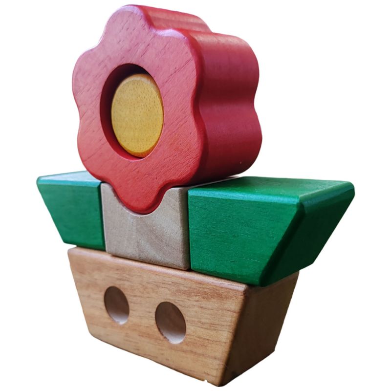 Puzzle à encastrer Fleur (6 pièces) Trousselier Produit 6