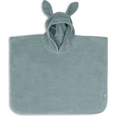 Poncho de bain lapin Sea Green (1-4 ans) - Jollein