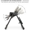 Chaise haute 2 en 1 Tummie Grey Kinderkraft Produit 6