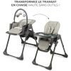 Chaise haute 2 en 1 Tummie Grey Kinderkraft Produit 7