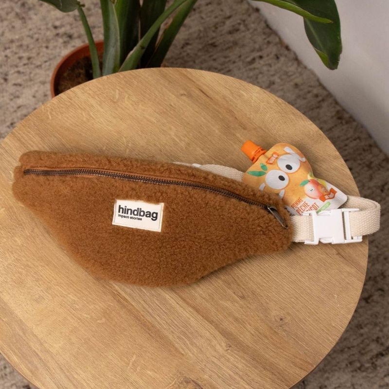 Sac banane enfant Augustin Teddy Brun Hindbag Ambiance 2