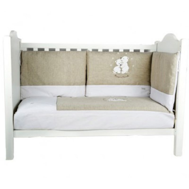Tour de lit Nougat et Cannelle (pour lits 60 x 120 cm et 70 x 140 cm) Maison Nougatine