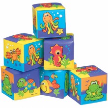 Cubes souples pour le bain (6 pièces)  par Playgro