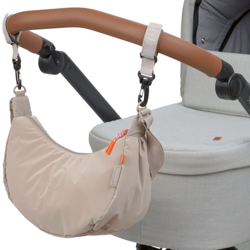 Sac banane à langer Stretch Up et organiseur poussette beige Lässig Produit 7