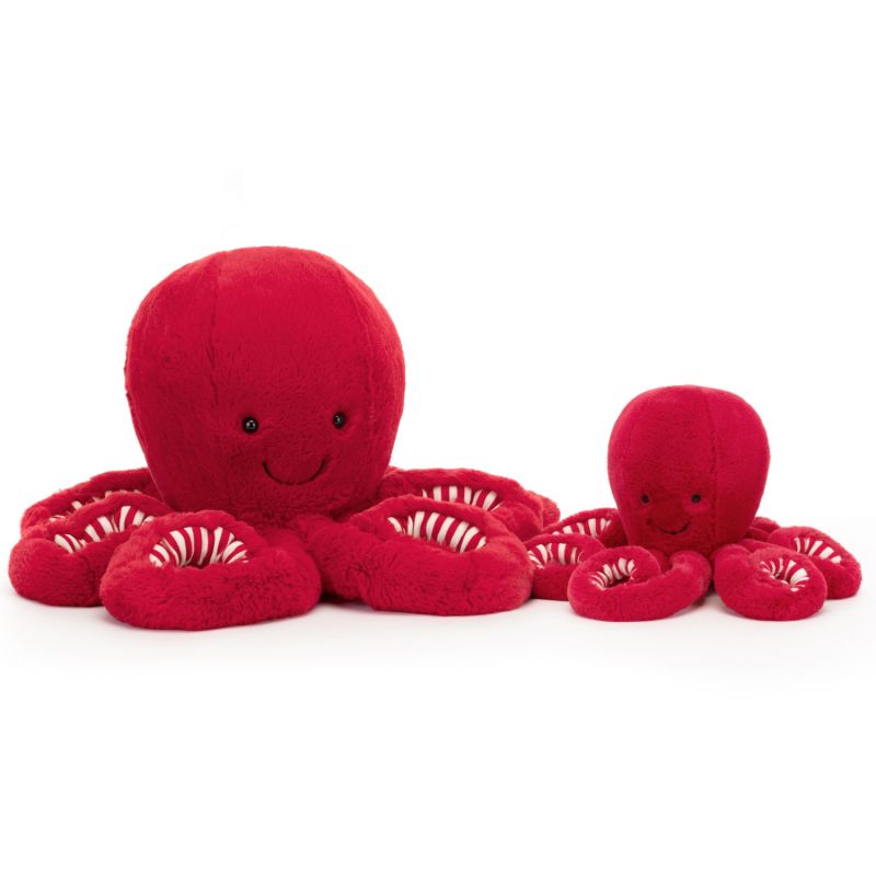 Peluche pieuvre Cranberry (17 cm) Jellycat Produit 5