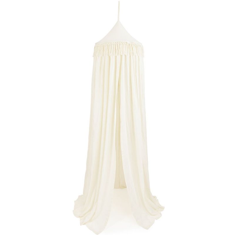 Ciel de lit en coton écru Boho Cotton&Sweets