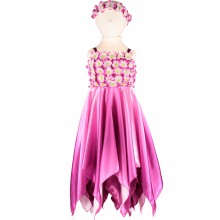 Robe de princesse Blossom fairy violette à fleurs (3-5 ans)  par Travis Designs