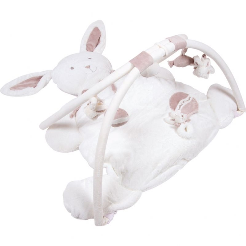 Tapis d'éveil Mon tout petit lapin beige Doudou et Compagnie