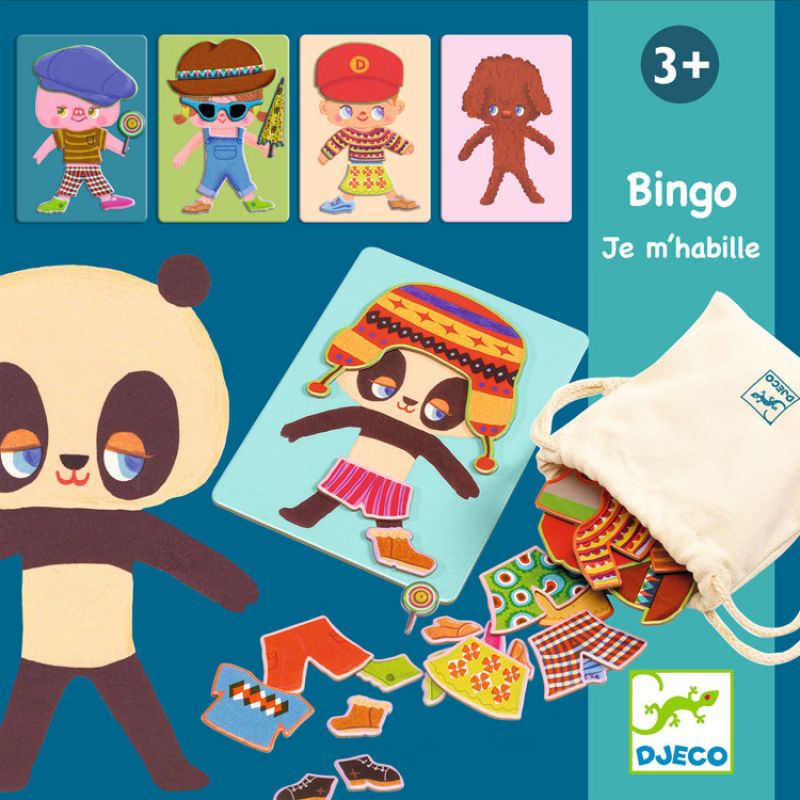Jeu Bingo Je m'habille Djeco
