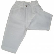 Pantalon de baptême blanc (12 mois)  par Nice Kids