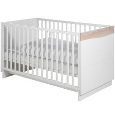 Lit Bebe En Chene Blond Marcel 70 X 140 Cm Galipette