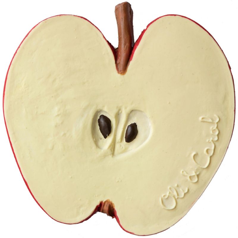 Pépita la pomme en latex d'hévéa Oli & Carol