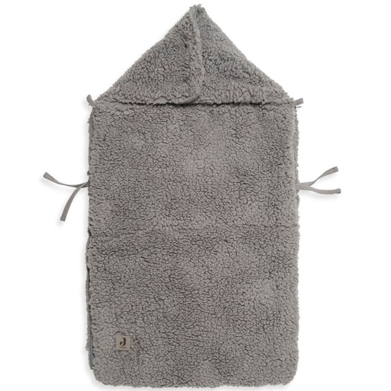 Nid d'ange passe sangle Teddy storm grey gris (82 cm) Jollein