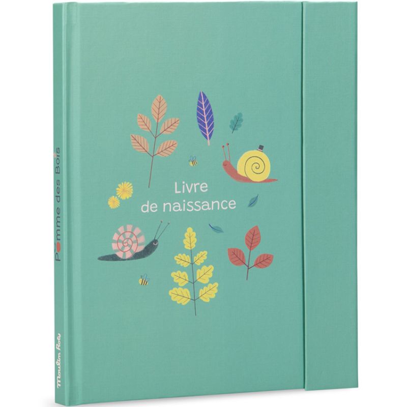 Livre de naissance Pomme des bois (80 pages) - Reconditionné Moulin Roty