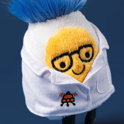 Peluche Amuseable Oeuf Scientifique (14 cm)