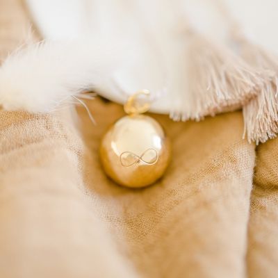 bola de grossesse aimée chaîne (or jaune 18 carats)