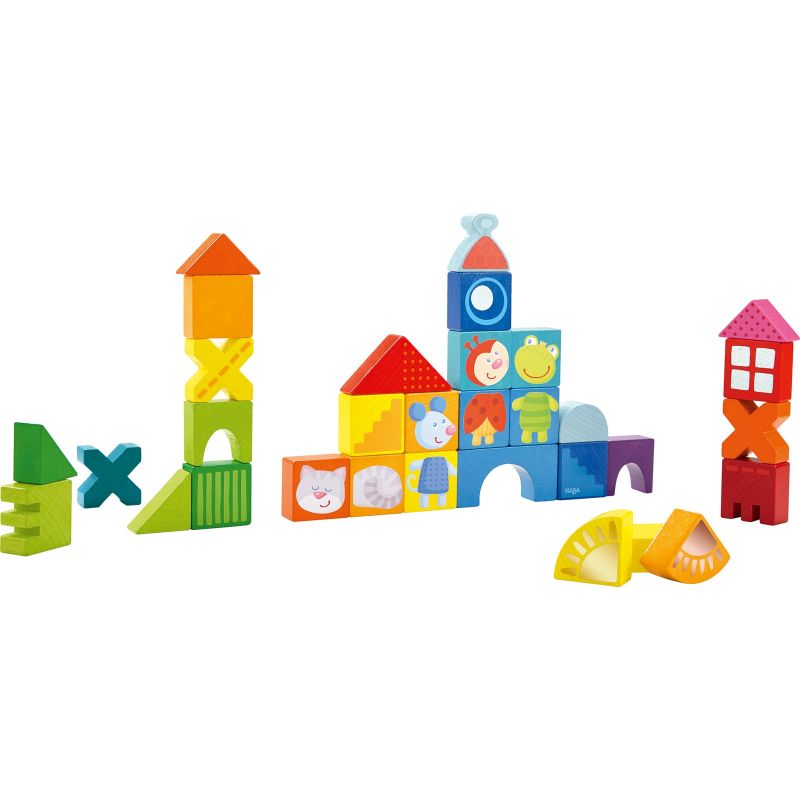 Blocs de construction Chat, souris et compagnie Haba