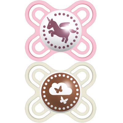 Lot De 2 Sucettes Anatomiques Perfect Naissance Fille 0 2