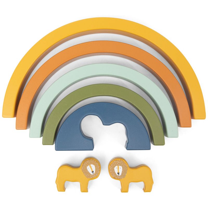 Arc-en-ciel à empiler en bois Mr. Lion Trixie Produit 3