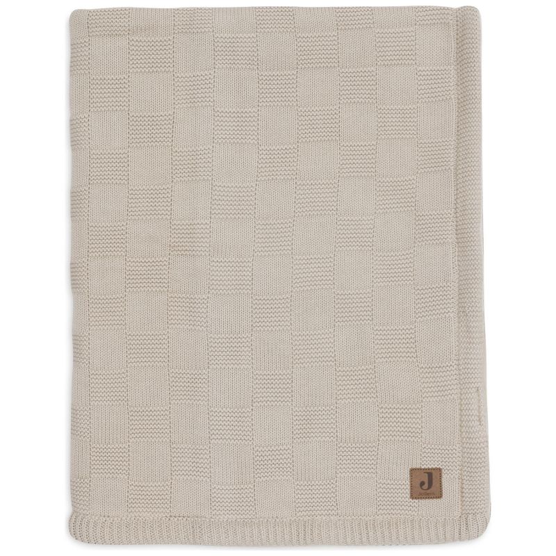 Couverture en polaire Box Knit Warm Sand (75 x 100 cm) Jollein Produit 4