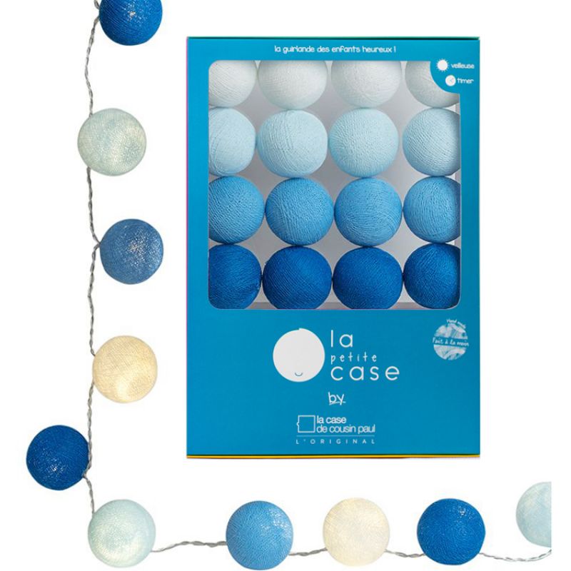 Coffret guirlande lumineuse fonction veilleuse La petite case Lucien La case de cousin paul