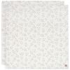 Lot de 2 maxi-langes en coton Leafy Dreams (115 x 115 cm) - Jollein
