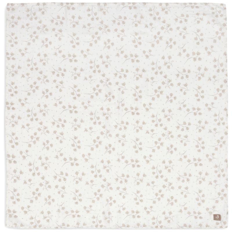 Lot de 2 maxi-langes en coton Leafy Dreams (115 x 115 cm) Jollein Produit 3