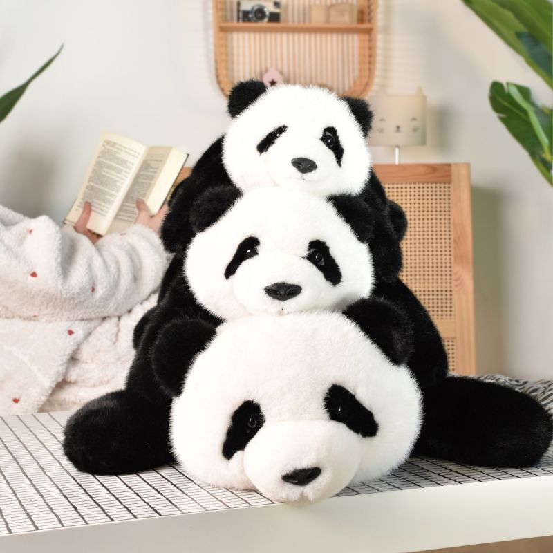 Peluche lestée BAO LE PANDA (55 cm) Histoire d'Ours Ambiance 7