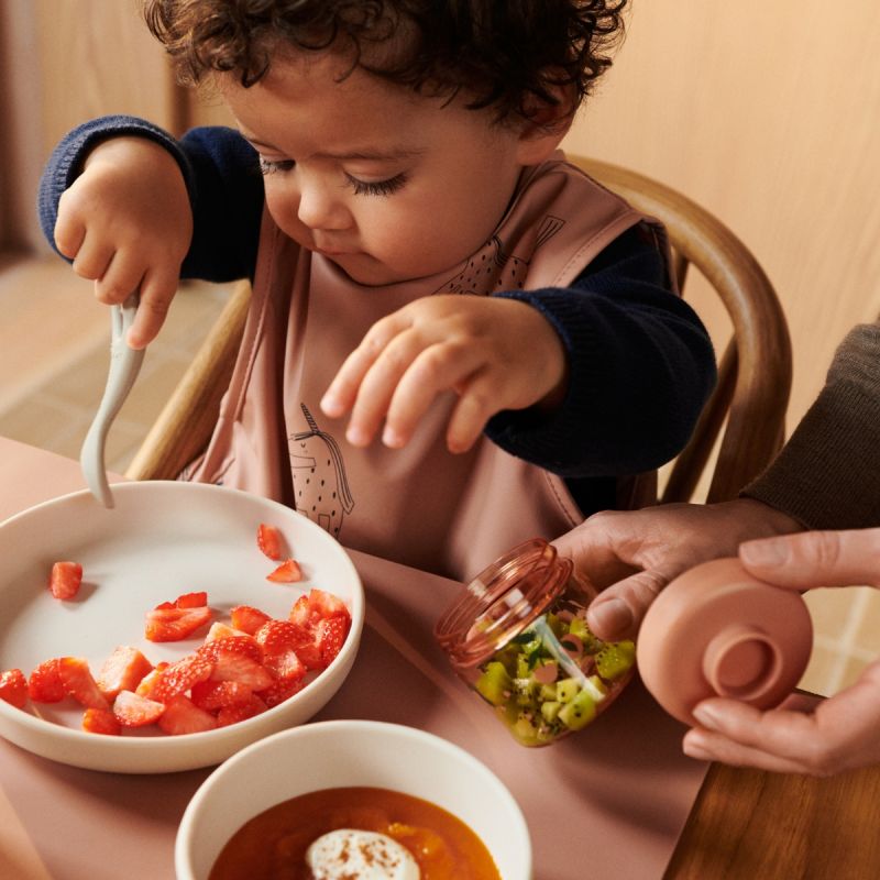 Coffret repas en silicone Vivi Peach (4 pièces) - Reconditionné Liewood Produit 4