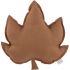 Coussin feuille d'érable chocolat Pure nature (43 cm) - Cotton&Sweets