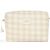 Variation Ivoire, blanc du produit Trousse de toilette imperméable Diva Ivory Checks de la marque Nobodinoz