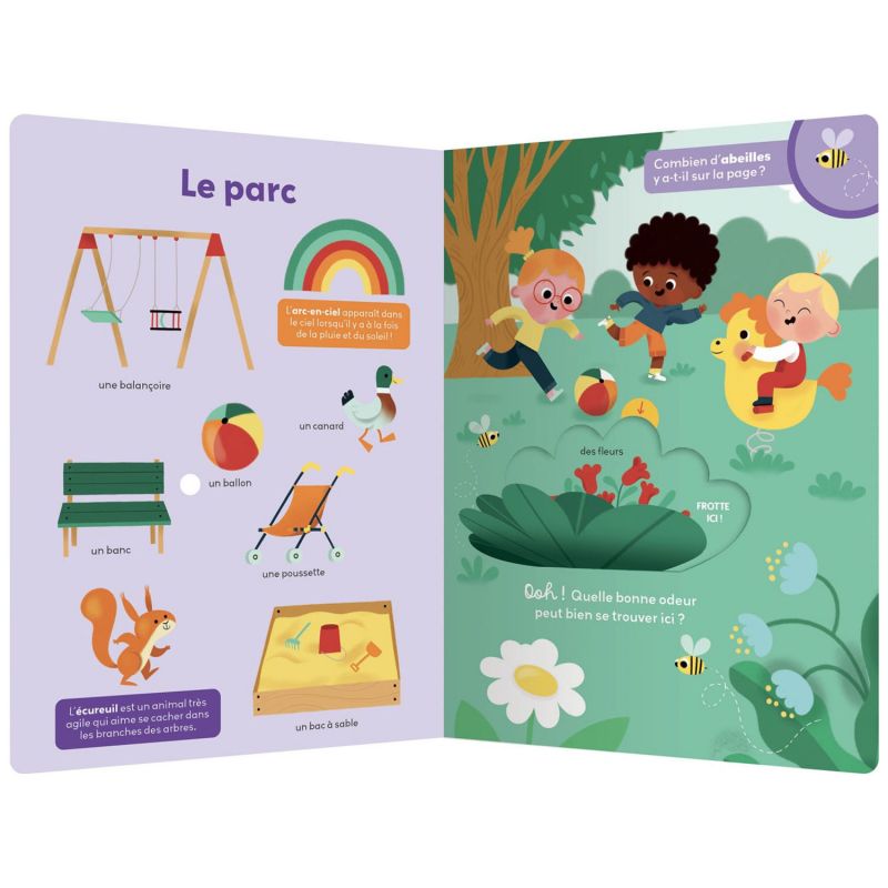 Mon grand livre des odeurs Auzou Editions Produit ouvert 2