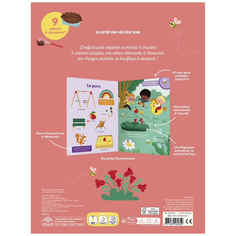 Mon grand livre des odeurs Auzou Editions Produit 4